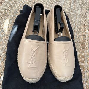 YSL Rose Poudre espadrille